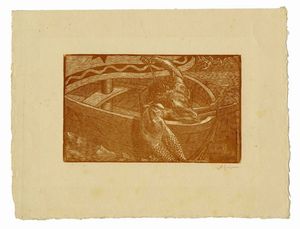 ANTONELLO MORONI : Lotto composto di 5 incisioni.  - Asta Arte Moderna e Contemporanea [Parte II] - Associazione Nazionale - Case d'Asta italiane