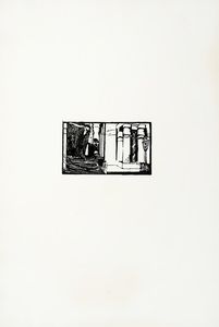 Giulio Aristide Sartorio : Lotto composto di 13 prove di stampa per illustrare Christus di Fausto Salvadori.  - Asta Arte Moderna e Contemporanea [Parte II] - Associazione Nazionale - Case d'Asta italiane