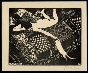 FLIX VALLOTTON - La paresse.