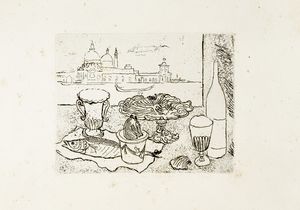 TONO ZANCANARO - Lotto composto di 4 incisioni.