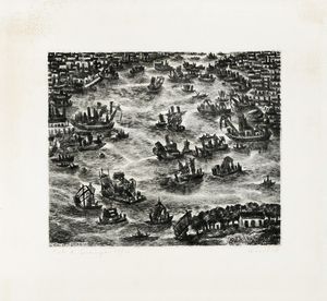 TONO ZANCANARO : Lotto composto di 4 incisioni.  - Asta Arte Moderna e Contemporanea [Parte II] - Associazione Nazionale - Case d'Asta italiane