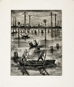 TONO ZANCANARO : Lotto composto di 4 incisioni.  - Asta Arte Moderna e Contemporanea [Parte II] - Associazione Nazionale - Case d'Asta italiane