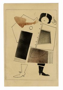 VLADIMIR VASILVICH LEBEDEV : Lotto composto di 5 incisioni.  - Asta Arte Moderna e Contemporanea [Parte II] - Associazione Nazionale - Case d'Asta italiane