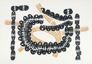 Giuseppe Capogrossi - Opale N. 2.