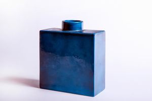GIO PONTI - Vaso da fiore cobalto per Richard Ginori.
