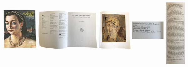 Filippo de Pisis : Ritratto di fantino  - Asta Arte Moderna e Contemporanea - Associazione Nazionale - Case d'Asta italiane