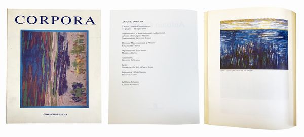 ANTONIO CORPORA : Luna e laguna  - Asta Arte Moderna e Contemporanea - Associazione Nazionale - Case d'Asta italiane