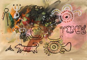 Alan Davie - Homage to the Caribs 31