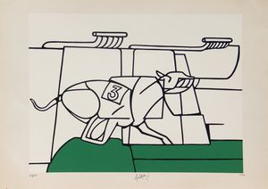 Valerio Adami - Senza titolo