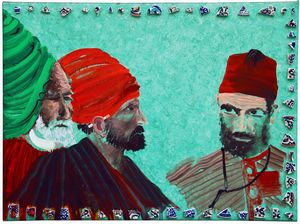 ALDO MONDINO - 3 Mercanti di Iznik