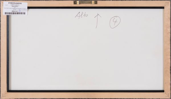 Alberto Garutti : senza titolo  - Asta Arte moderna e contemporanea - Dipinti del XIX e XX secolo - Associazione Nazionale - Case d'Asta italiane