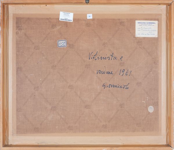 Giovanni Omiccioli : Violinista e verdure  - Asta Arte moderna e contemporanea - Dipinti del XIX e XX secolo - Associazione Nazionale - Case d'Asta italiane