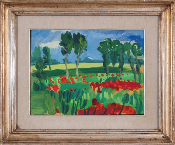 GIORGIO DARIO PAOLUCCI : Paesaggio  - Asta Arte moderna e contemporanea - Dipinti del XIX e XX secolo - Associazione Nazionale - Case d'Asta italiane