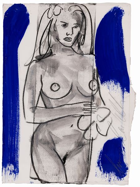 Luciano Castelli : Figura  - Asta Arte moderna e contemporanea - Dipinti del XIX e XX secolo - Associazione Nazionale - Case d'Asta italiane