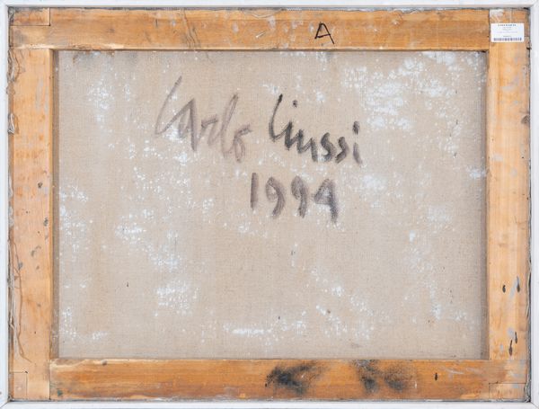 CARLO CIUSSI : senza titolo  - Asta Arte moderna e contemporanea - Dipinti del XIX e XX secolo - Associazione Nazionale - Case d'Asta italiane