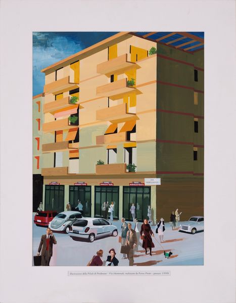 Ferenc Pinter : Illustrazione della filiale di Pordenone  - Asta Arte moderna e contemporanea - Dipinti del XIX e XX secolo - Associazione Nazionale - Case d'Asta italiane