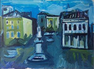 GIORGIO DARIO PAOLUCCI - Paesaggio, Santo Stefano Venezia