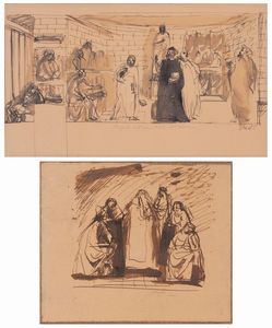 BRUNO SAETTI - Dispute dell'immortalit dell'anima - Figure