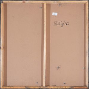 ULRICH EGGER : senza titolo  - Asta Arte moderna e contemporanea - Dipinti del XIX e XX secolo - Associazione Nazionale - Case d'Asta italiane