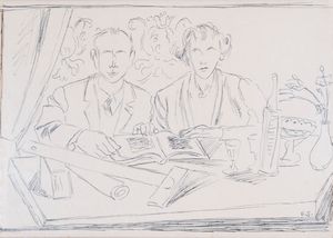 Gino Severini - Marito e moglie