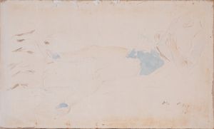 Filippo de Pisis - Figura distesa