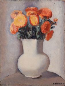 GUIDO CADORIN - Vaso di fiori