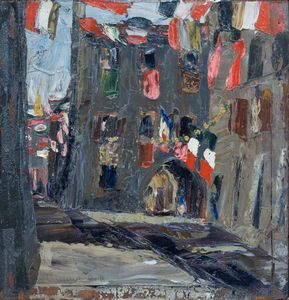 VITTORIO  PETRELLA Petrella da Bologna - Festa del 14 luglio a Parigi