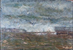 GEROLAMO  CAIRATI - Nebbia in Valtellina