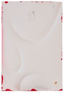 AGOSTINO  BONALUMI : Rosso  - Asta Arte moderna e contemporanea - Dipinti del XIX e XX secolo - Associazione Nazionale - Case d'Asta italiane