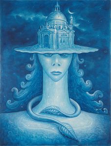 WALTER MAC MAZZIERI - Bozzetto per la ragazza della salute