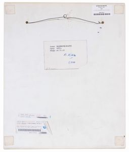 RAYMOND  HAINS : Seita  - Asta Arte moderna e contemporanea - Dipinti del XIX e XX secolo - Associazione Nazionale - Case d'Asta italiane