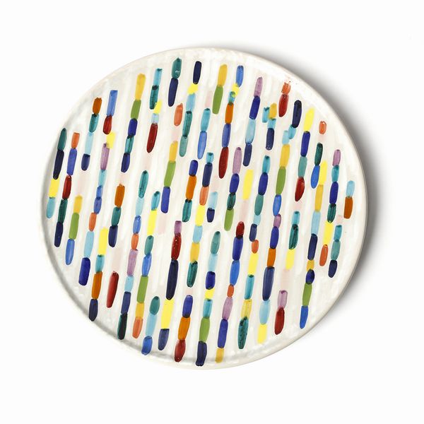 DORAZIO PIERO (1927 - 2005) : Senza titolo Grande piatto con decoro astratto per Gruppo Artigiani Majolica Deruta  - Asta Asta 451 | DESIGN E ARTI DECORATIVE DEL NOVECENTO - CERAMICHE e VETRI Online - Associazione Nazionale - Case d'Asta italiane