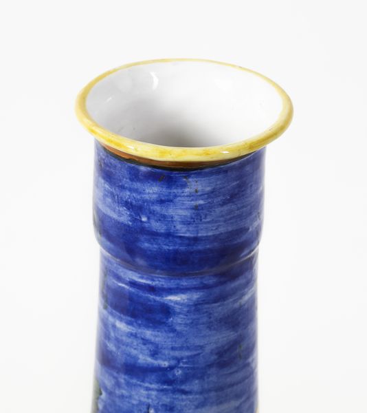 FANCIULLACCI CERAMICHE : Grande fiasca decorata con soggetti classici e anse a mascheroni, Montelupo Fiorentino  - Asta Asta 451 | DESIGN E ARTI DECORATIVE DEL NOVECENTO - CERAMICHE e VETRI Online - Associazione Nazionale - Case d'Asta italiane