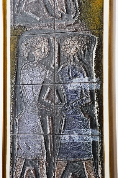 FURLAN TONI (1913 - 1980) : Grande pannello brutalista composto da ventisei formelle  - Asta Asta 451 | DESIGN E ARTI DECORATIVE DEL NOVECENTO - CERAMICHE e VETRI Online - Associazione Nazionale - Case d'Asta italiane