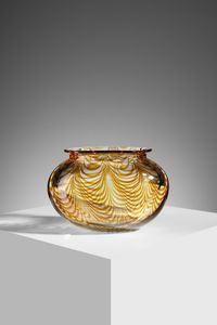 DA ROS ANTONIO (n. 1936) - Vaso per Cenedese, Murano