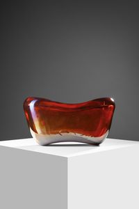 DE SANTILLANA LAURA  (1955 - 2019) - Vaso scultura, Murano