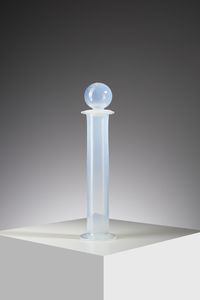AV MAZZEGA - Vaso cilindrico con tappo, Murano