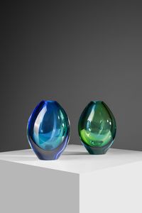 ORREFORS - Due vasi ovoidali, Svezia