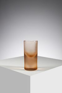 SCARPA TOBIA (n. 1935) - Vaso cilindrico mod. 8510 per Venini, Murano