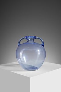 ZECCHIN VITTORIO (1878 - 1947) - Vaso biansato mod. 5305 per MVM Cappellin, Murano