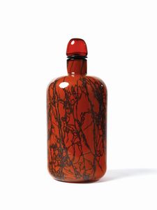 ZUCCHERI TONI (1937 - 2008) - Bottiglia mod. 8664 per Venini, Murano