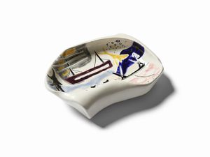 CAMPI ANTONIA (1921 - 2019) : Centrotavola per Societ� Ceramica Italiana Laveno, Lavenia  - Asta Asta 451 | DESIGN E ARTI DECORATIVE DEL NOVECENTO - CERAMICHE e VETRI Online - Associazione Nazionale - Case d'Asta italiane