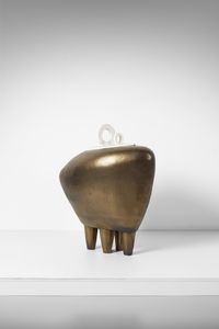 MITRI GIOVAN BATTISTA (1915 - 2000) - attribuito. Grande vaso con coperchio