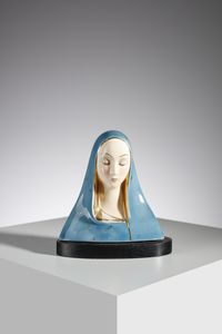 PATTARINO EUGENIO (1885 - 1971) - Madonna Scultura a tutto tondo