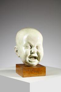 PITER RICCARDO (1899 - 1976) - Testa di bambino Scultura