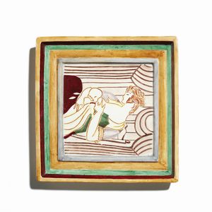 PONTI GIO (1891 - 1979) - Maternit Formella per Societ Ceramica Richard, Italia