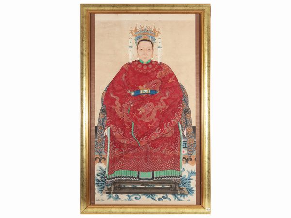 Ritratto di imperatrice  - Asta La casa moderna  - Associazione Nazionale - Case d'Asta italiane