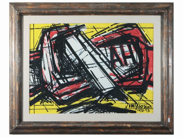 Vinicio Berti : Progetto AH 1972-73  - Asta La casa moderna  - Associazione Nazionale - Case d'Asta italiane