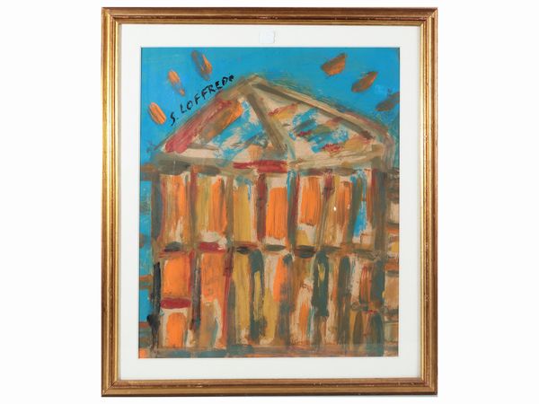 Silvio Loffredo : Battistero  - Asta La casa moderna  - Associazione Nazionale - Case d'Asta italiane