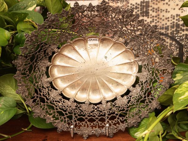 Cestino centrotavola in argento  - Asta La casa moderna  - Associazione Nazionale - Case d'Asta italiane